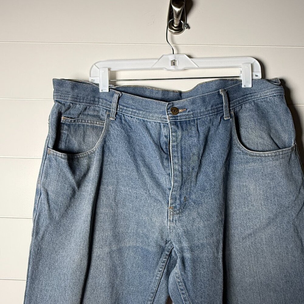 Key Jeans 38x32 Men's Straight Leg Denim Jeans- Vintage - Picture 5 of 9